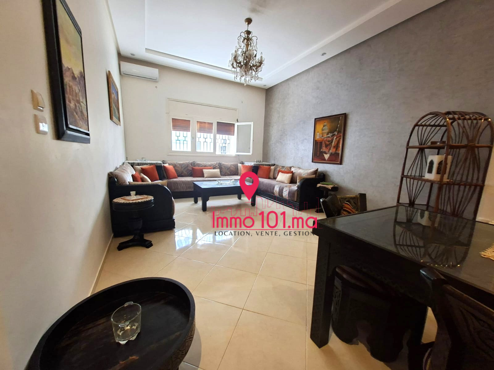 Location appartement meublé à l’Agdal AYLAM2443